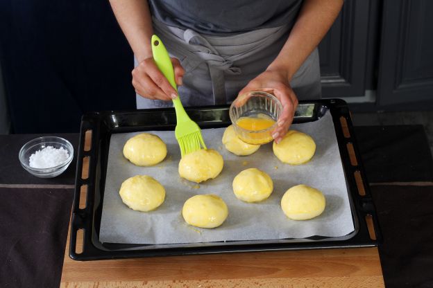 Preparazione delle brioches