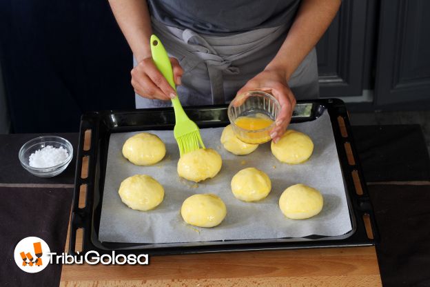 Preparazione delle brioches