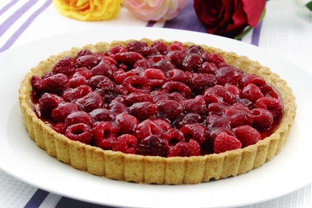 Crostata ai lamponi