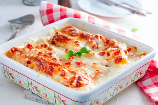 Pasta al forno bianca