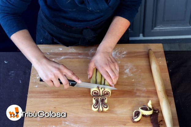 Preparazione dei biscotti