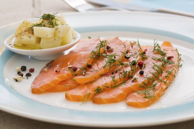 Il salmone gravlax