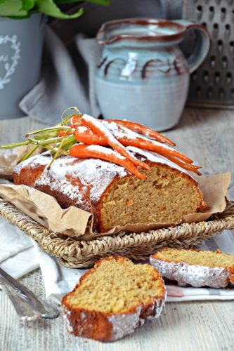 VERDURE - Torta di carote arrotolata