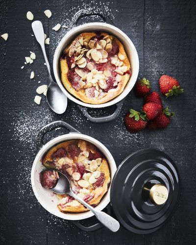 Clafoutis alle fragole