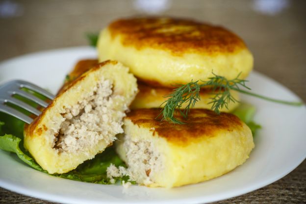 Polpette di patate con ripieno di carne