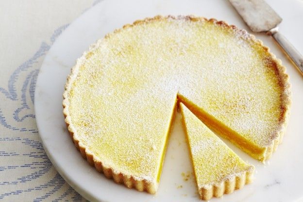 15. Crostata fredda al limone con crema profumata