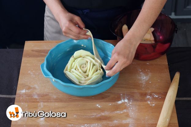 Preparazione della torta