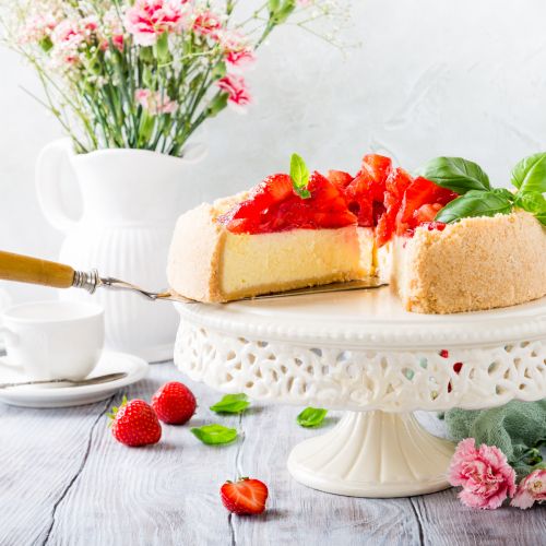 gli ultimi dettagli e come servire la cheesecake