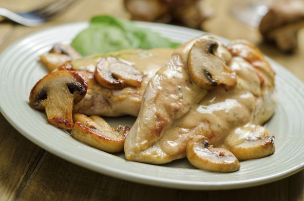 Scaloppine ai funghi