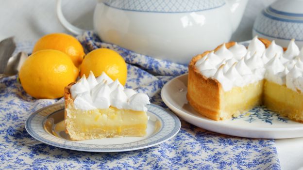 Dessert // Torta meringata al limone