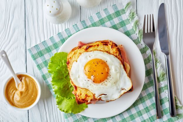 Croque monsieur francese