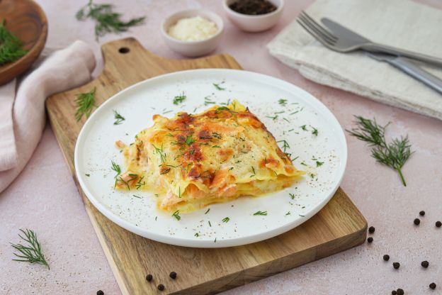 Lasagne verdi al salmone