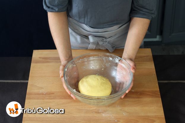 Preparazione della pasta da brioche