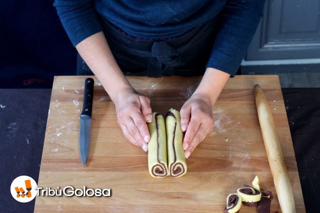 Preparazione dei biscotti