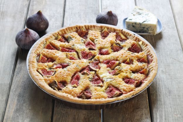 Crostata fichi e Gorgonzola