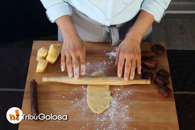 Preparazione dei biscotti