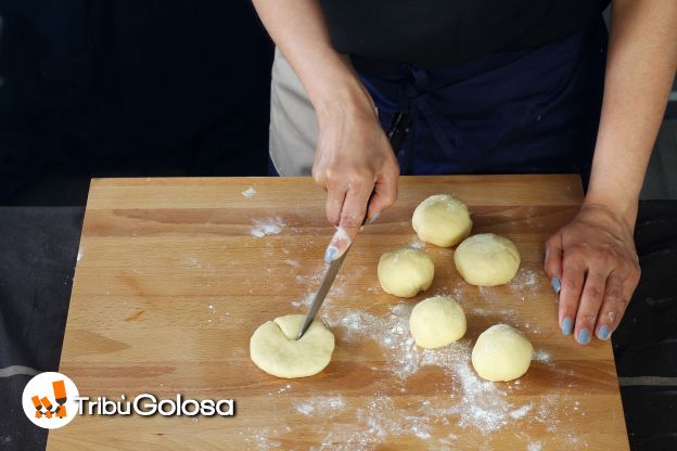 Preparazione delle brioches