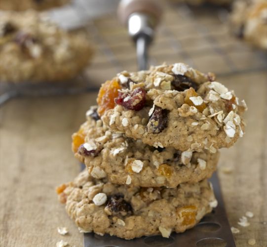 Cookies ai fiocchi d'avena e albicocca