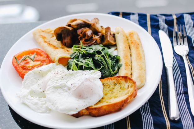 Colazione inglese completa leggera