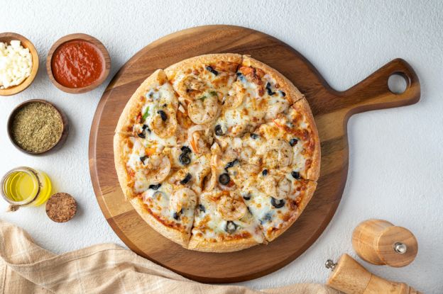 Pizza ai frutti di mare