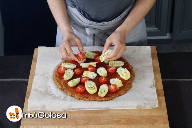 Preparazione della pizza