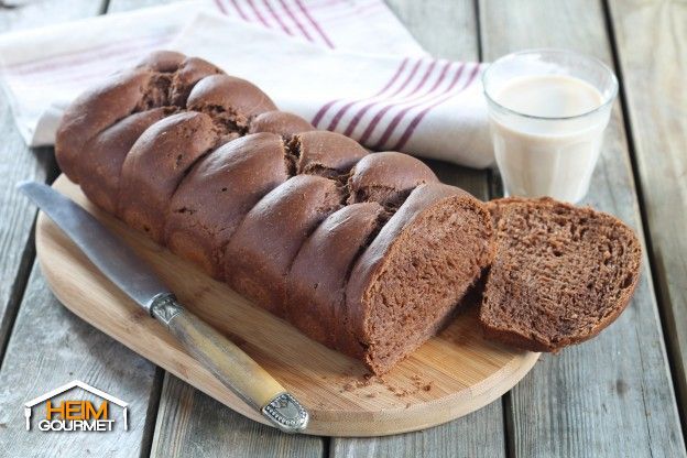 Brioche vegan al cioccolato