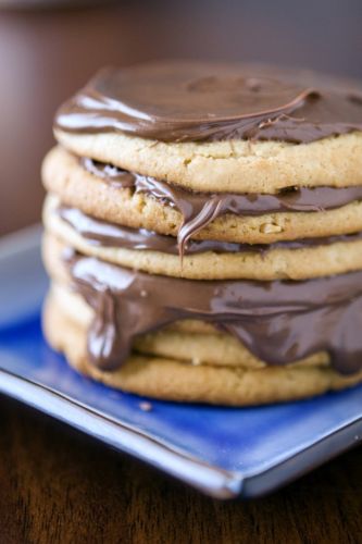 Torta di cookies alla Nutella