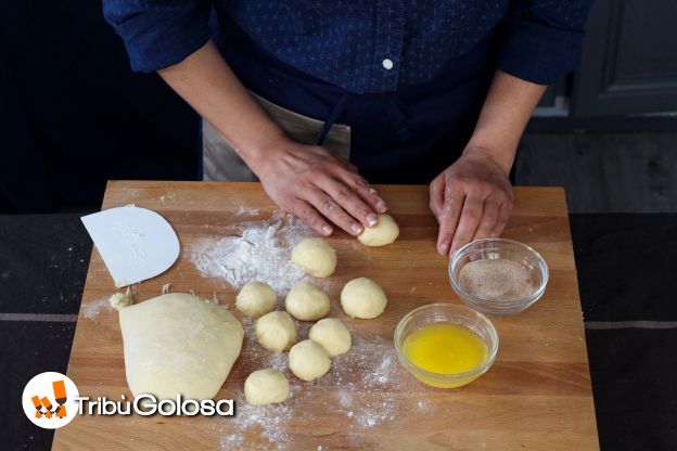 Preparazione della brioche