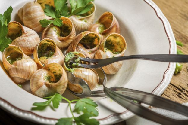 6 Escargots (lumache da giardino ripiene)