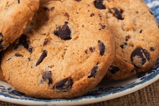 Cookies con pepite di cioccolato