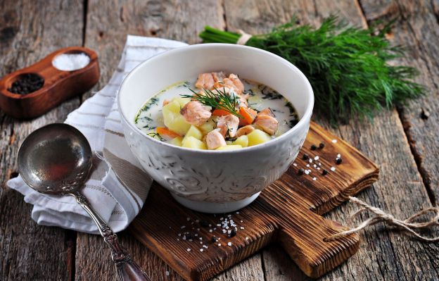 Zuppa di pesce e patate