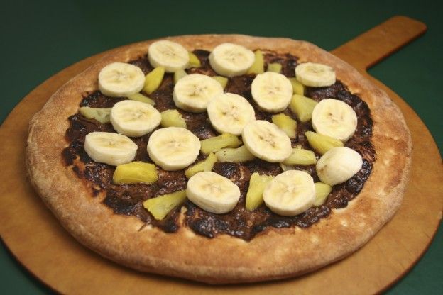 Pizza Banana et Nutella