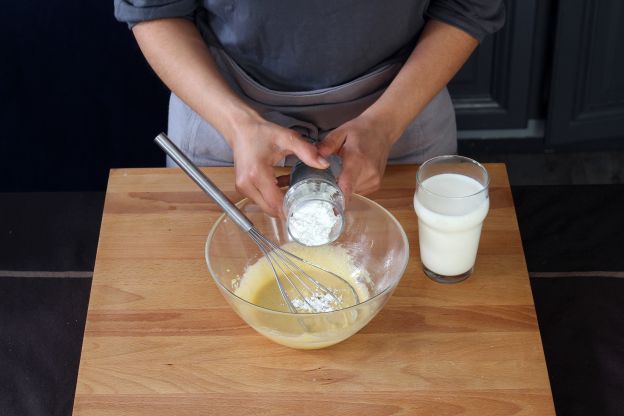 Preparazione della crema