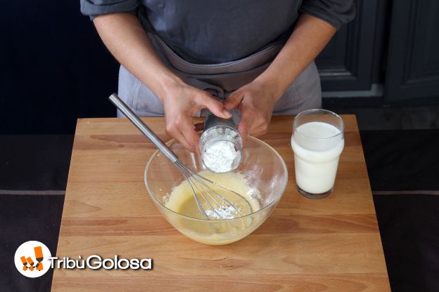 Preparazione della crema