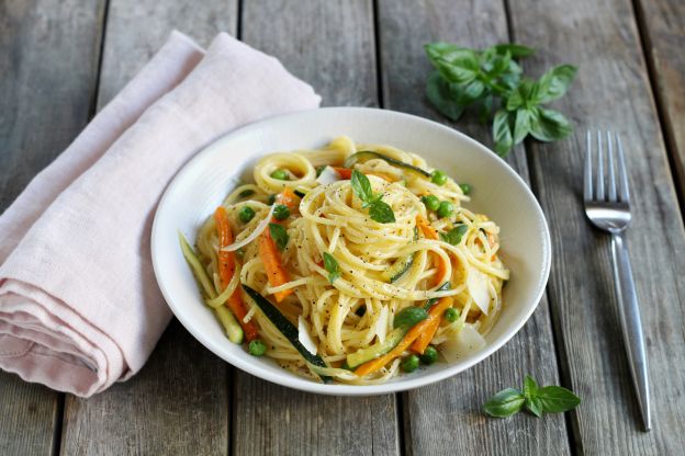 Pasta con zucchine