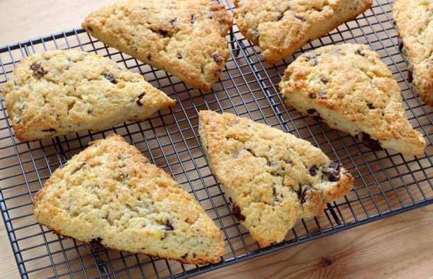 Scones con scintille di cioccolato