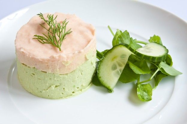 Doppia mousse avocado ricotta