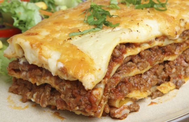 La lasagna alla bolognese