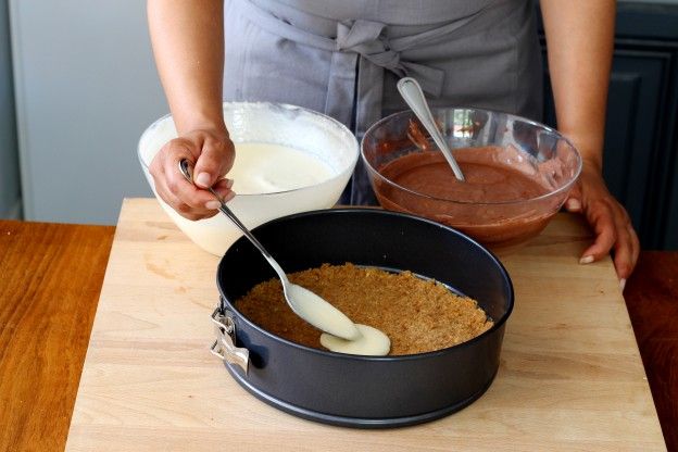 Un cucchiaio di impasto alla vaniglia