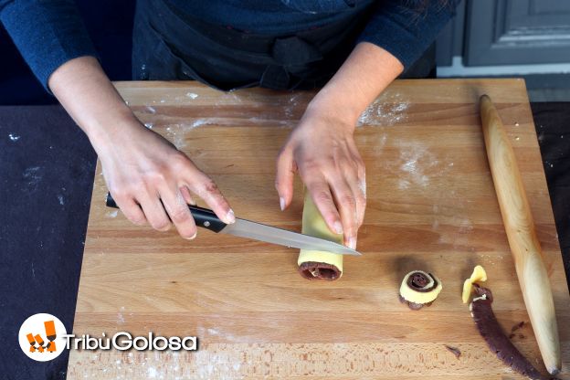 Preparazione dei biscotti