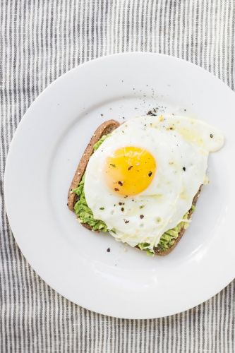 Toast avocado e uova