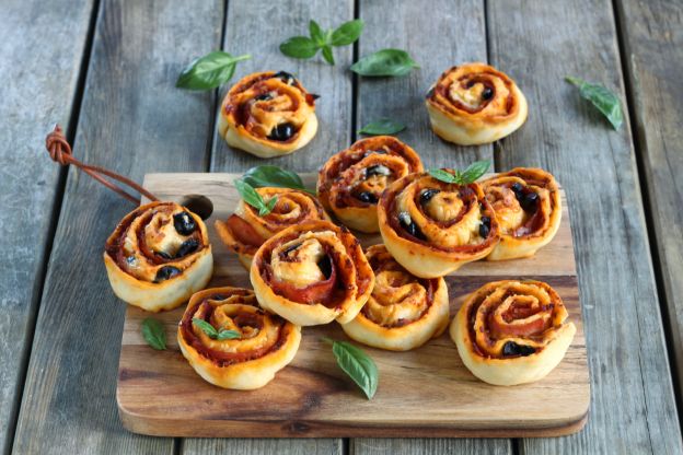 Rotoli di pizza