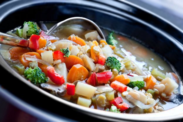 Minestrone di verdure fresche