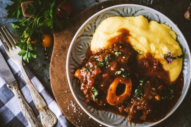 Ossobuco con polenta