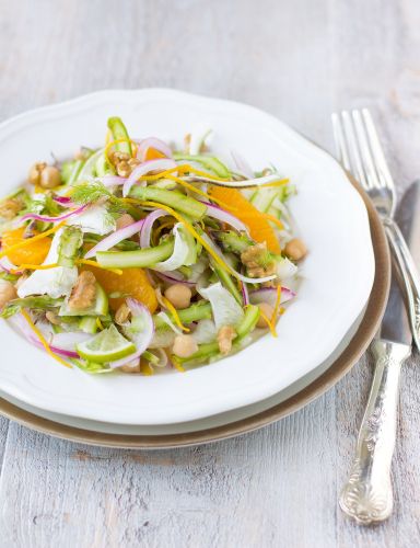 Insalata con ceci e finocchio