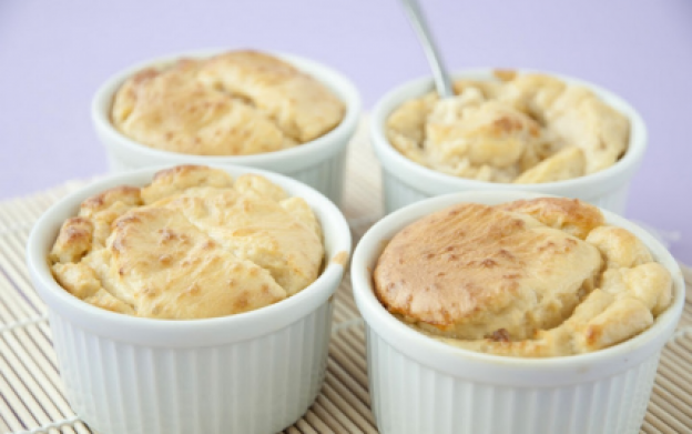 Soufflé di tonno e patate