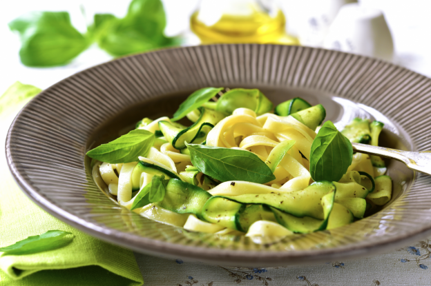 Pasta alle zucchine croccanti