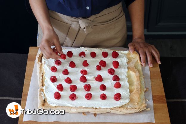 Preparazione del rotolo