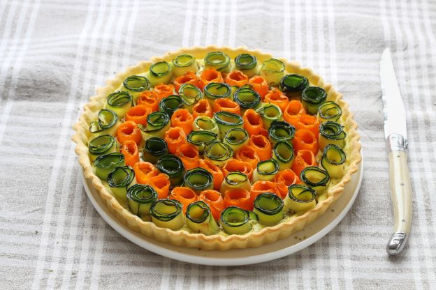 Torta salata alle zucchine