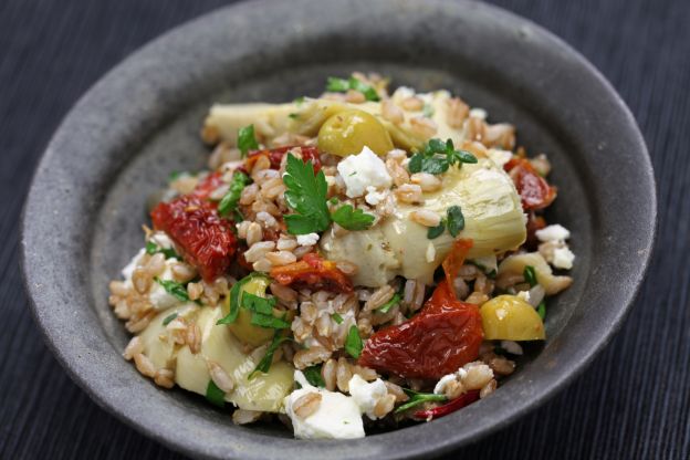 Insalata di farro e carciofi